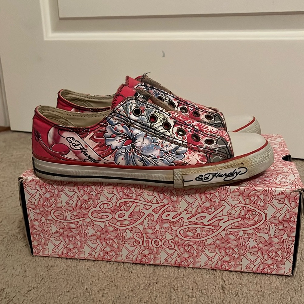 Ed Hardy Slip on sneakers